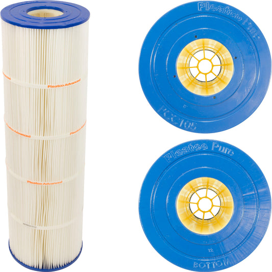 Cartridge, 105sqft, 3"ot, 3"ob, 7", 26"L, 4oz