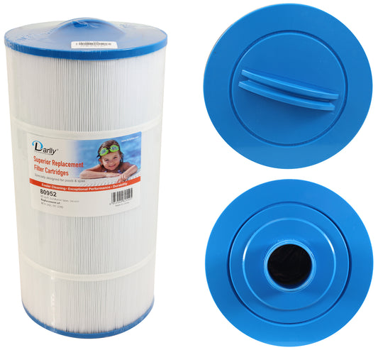 Cartridge, 95sqft, ht, 2" MPT b, 8"dia, 15-1/2"L, 3oz