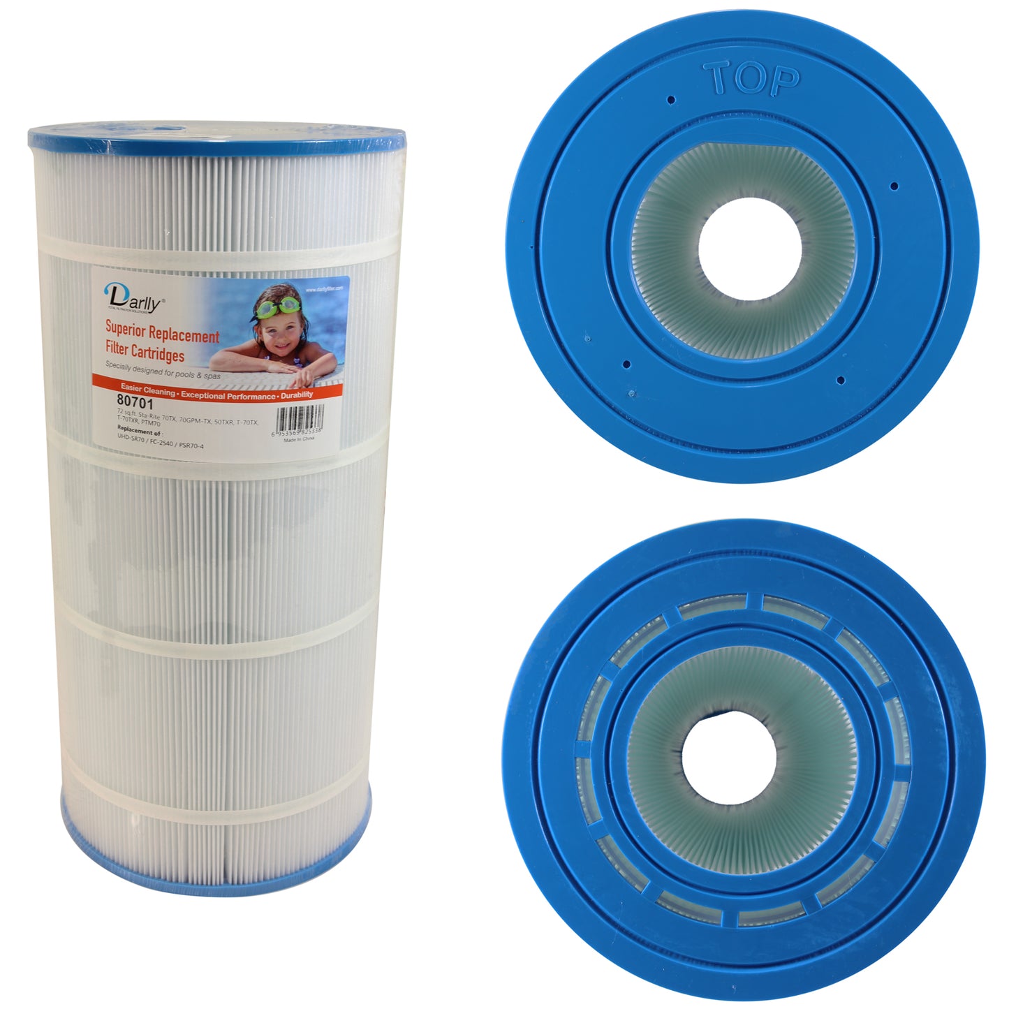 Cartridge, 72sqft,4-3/16"ot,4-3/16"ob,8-11/16",18-3/16"L,4oz