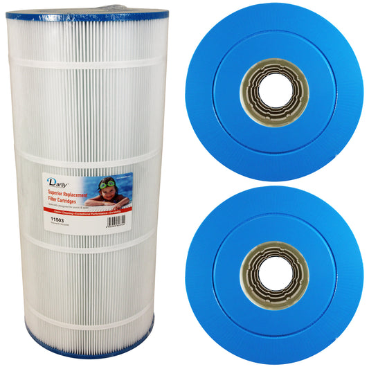 Cartridge, 150sqft, 4"ot, 4"ob, 10-1/8"dia, 23-1/8"L, 4oz