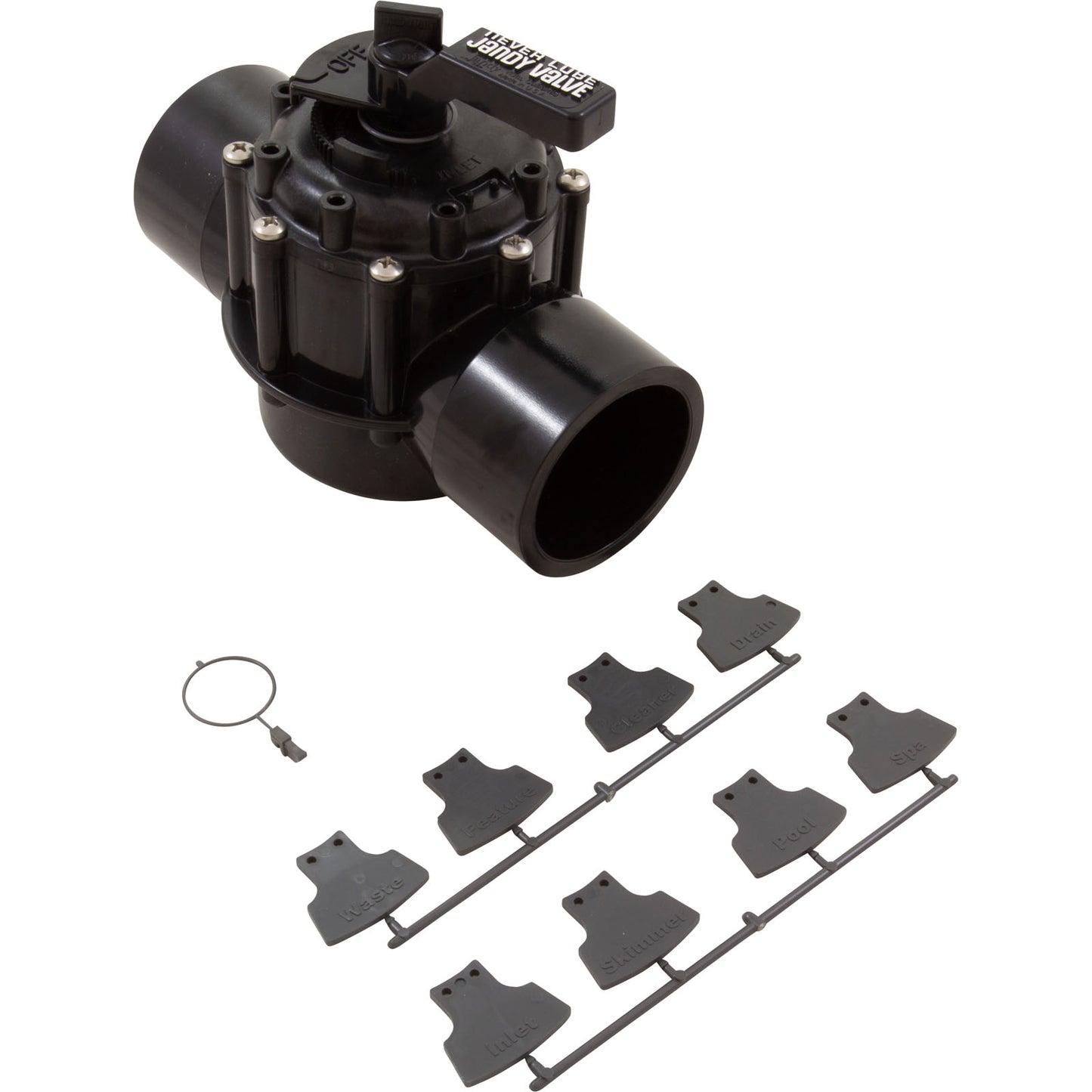 Diverter Valve, Jandy Neverlube, 2 Port, 2-1/2"s x 3"spg