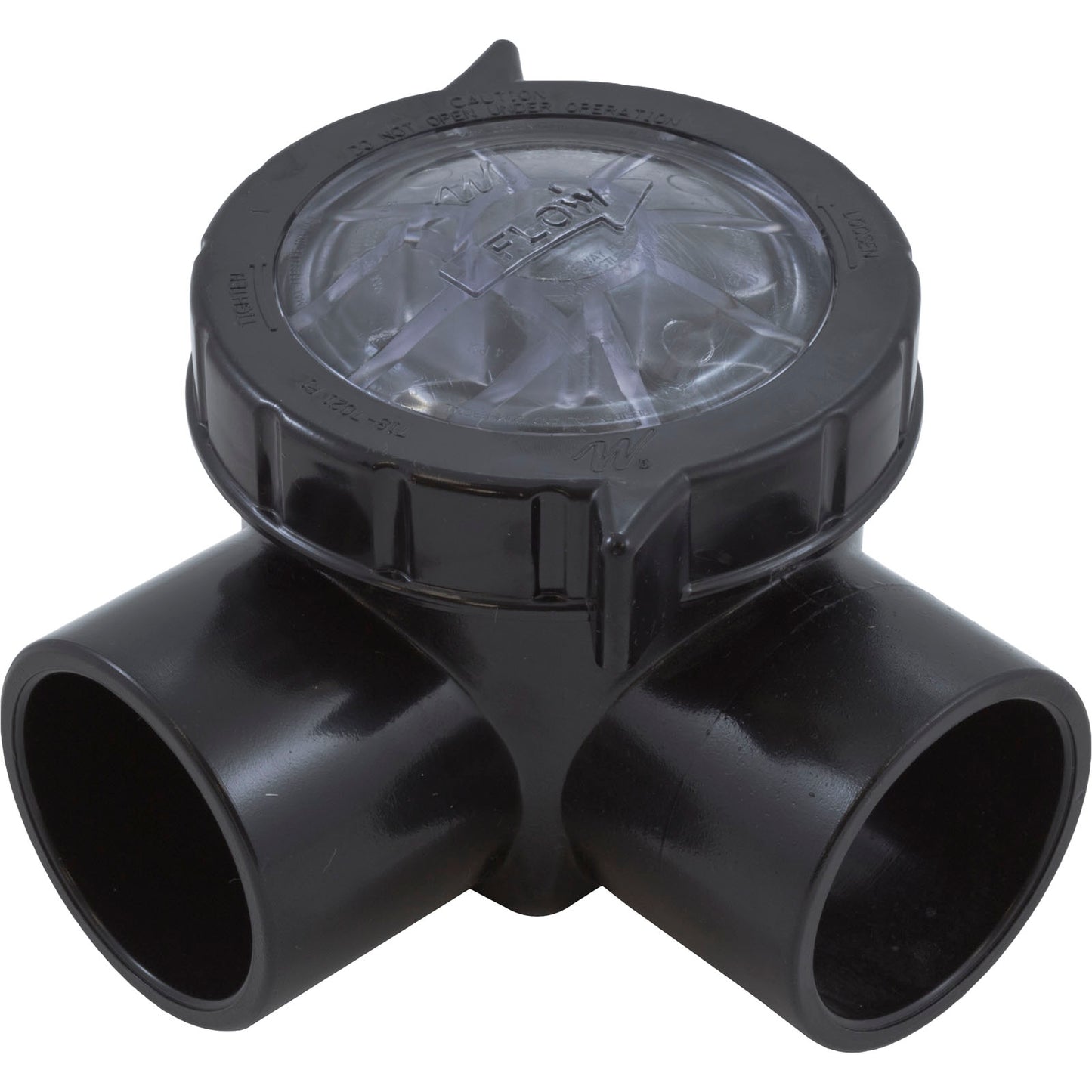 Check Valve, Waterway, 2" Slip or 2-1/2" Spigot, 90 deg Body