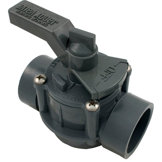 Dvtr Valve,Jandy/Zod, 1-1/2"s/2"spg Pos Seal, 2 Port,Spc Svr