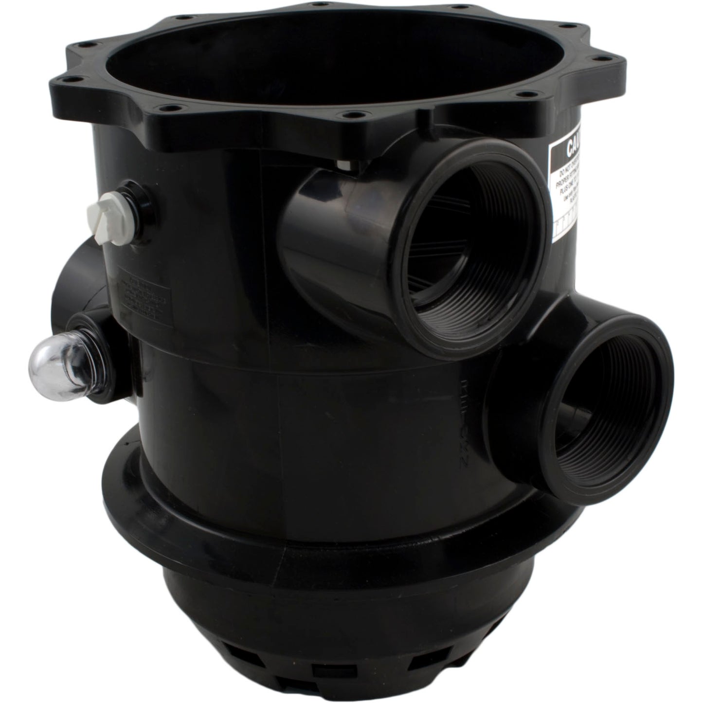 Body Assembly, Praher TM-22-PB Valve, 2", Black