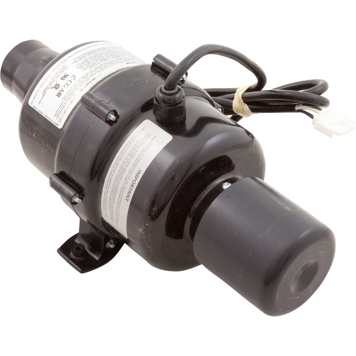 Blower,CG Air Millenium O,115v,9.5A, Heater,3' AMP,w/Muffler