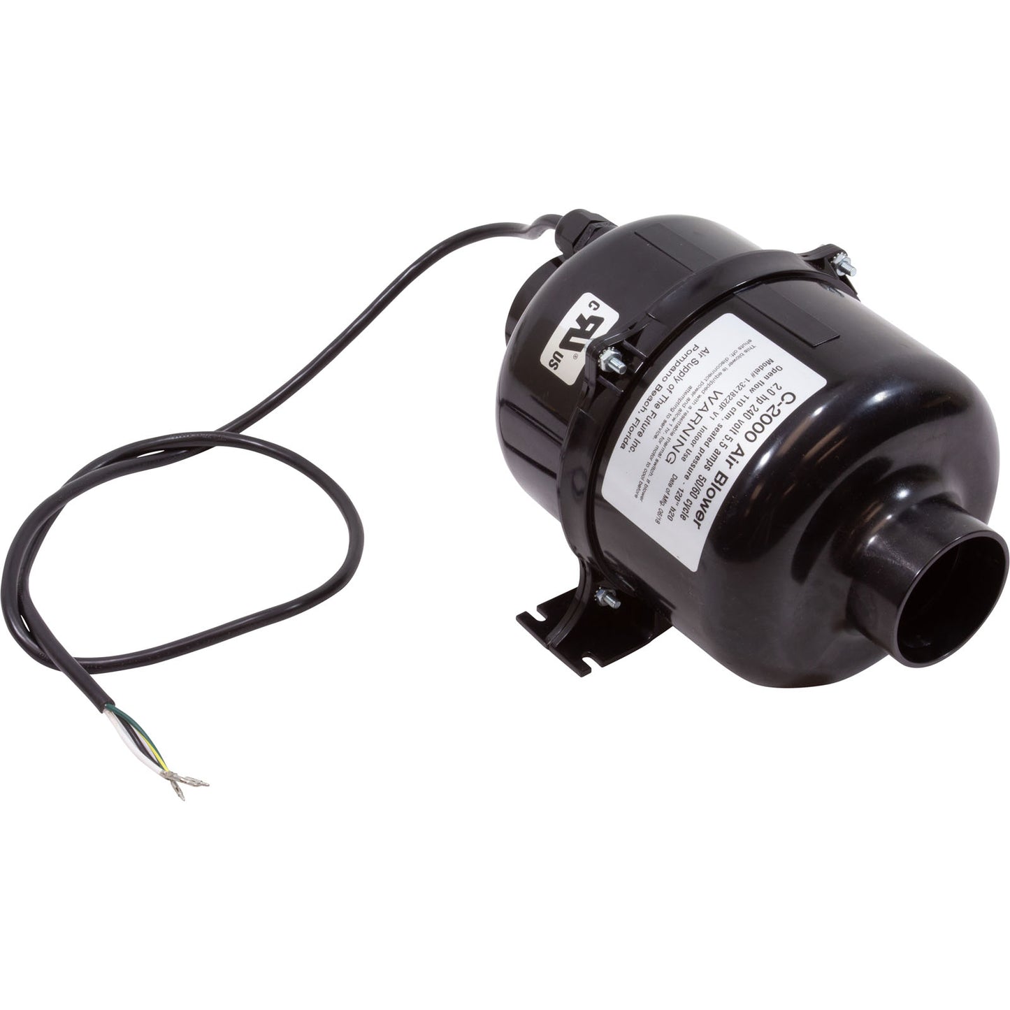 Blower, Air Supply Comet 2000, 2.0hp, 230v, 4.9A, 4ft AMP