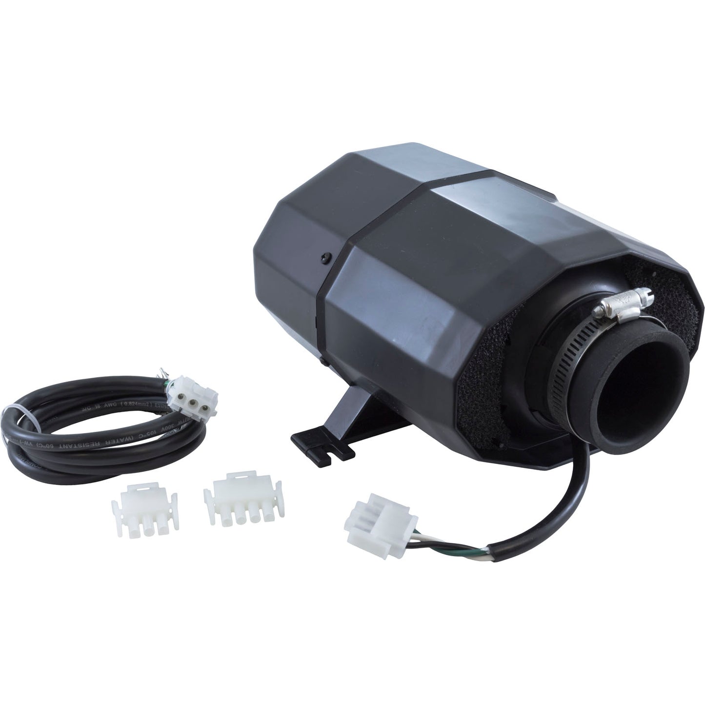 Blower,HydroQuip Silent Aire,1.5hp,115v,5.8A,3 or 4 pin AMP