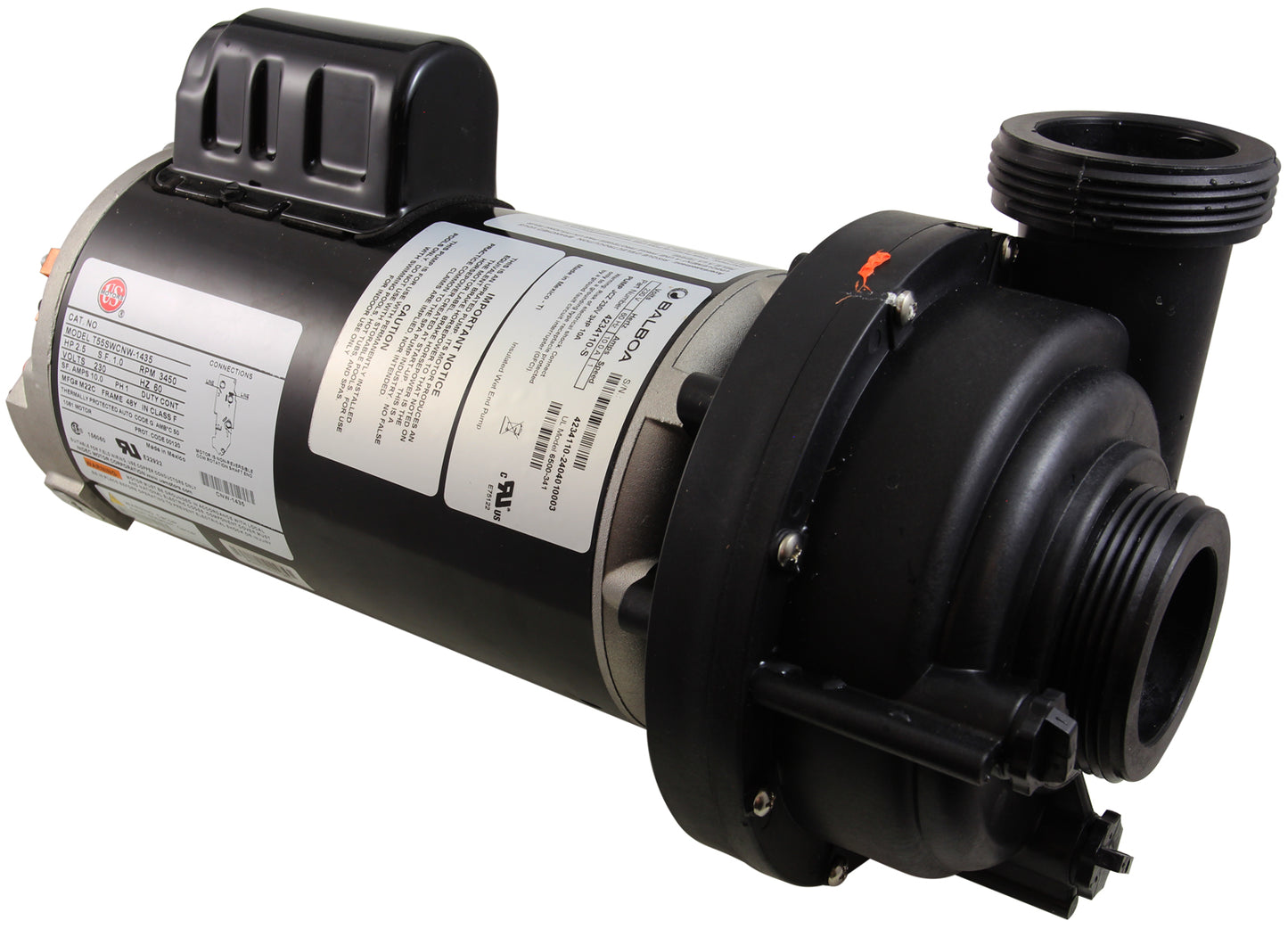 Pump, Sundance Theramax SD, 3.0hp,230v,1-Spd, 2",Bracketless