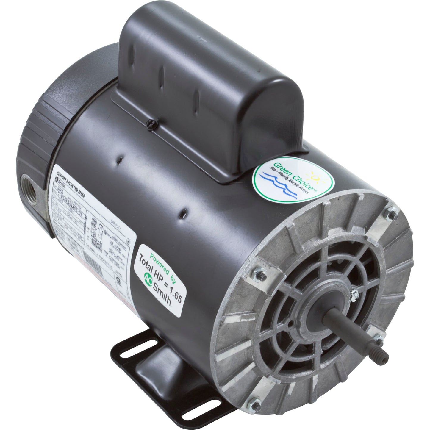 Motor, Century, 2.0 Horsepower, 230v, 2 Speed, 56 Y Frame