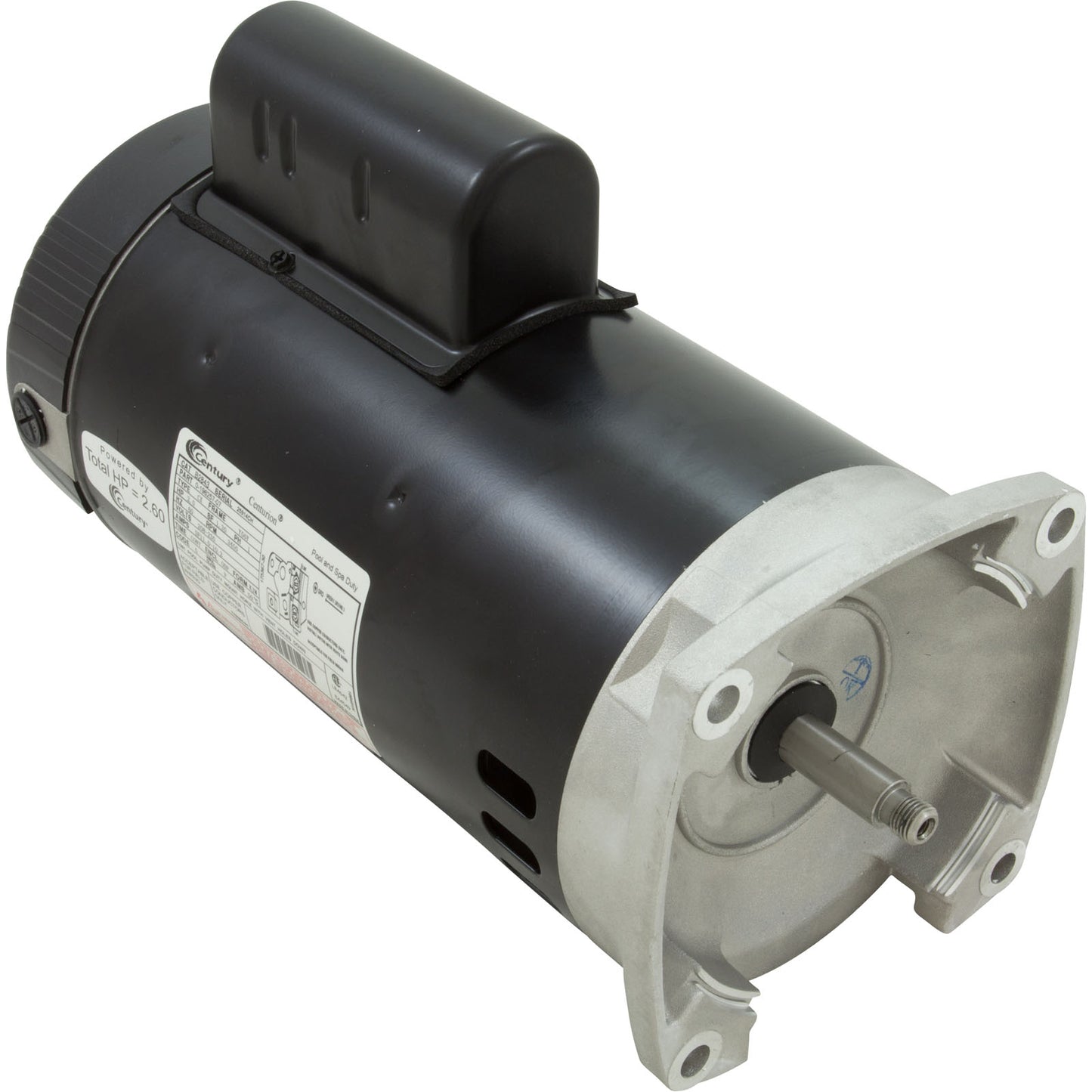 Motor,Century,2.0hp,208v-230v,1-Spd,56Yfr, SQFL,EE