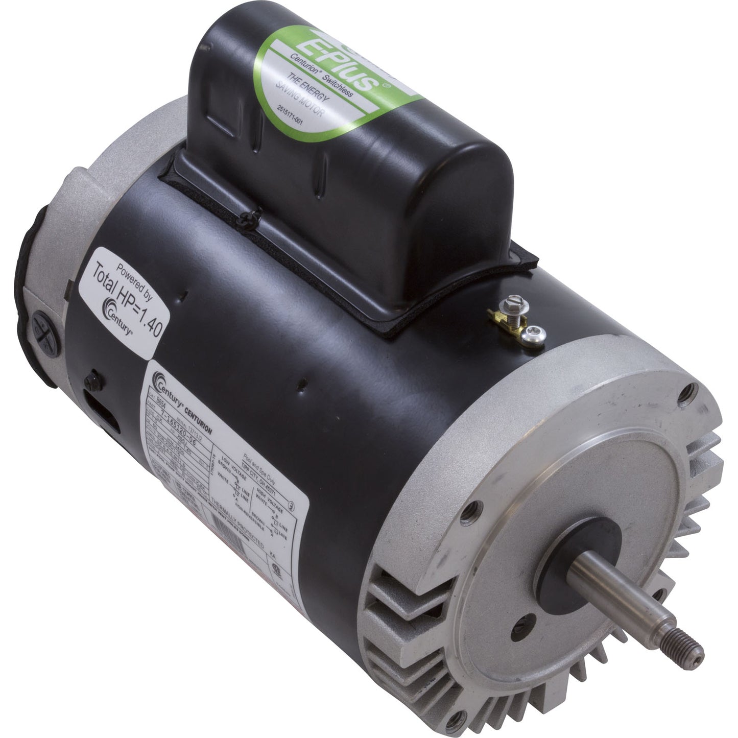 Motor,Century,1.0hp,115v/230v,1-Spd,56Jfr,C-Face Thd,EE