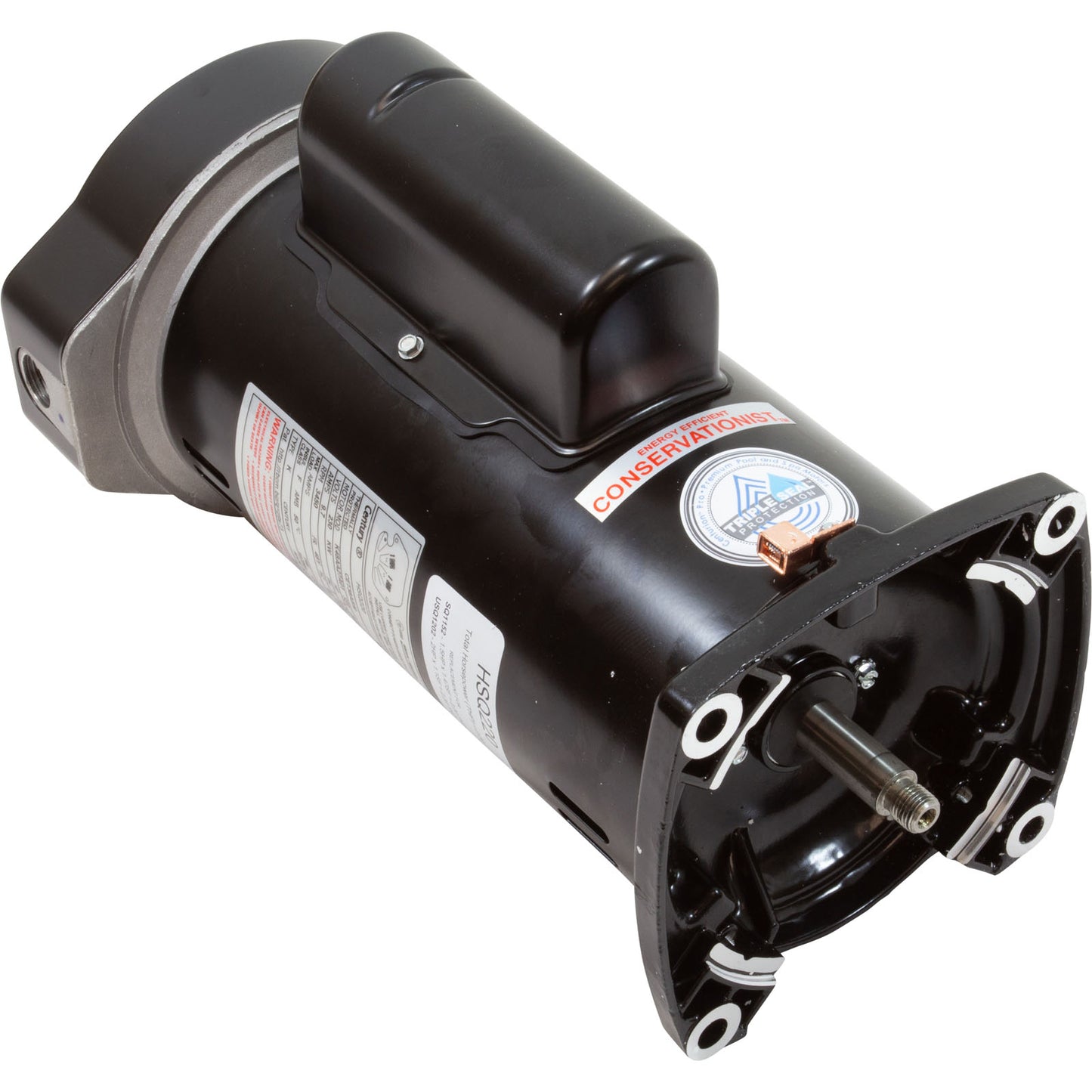 Motor, Century Cent PRO, 2.2hp, 230v, 1-Spd, SQFL,48Yfr, Thd