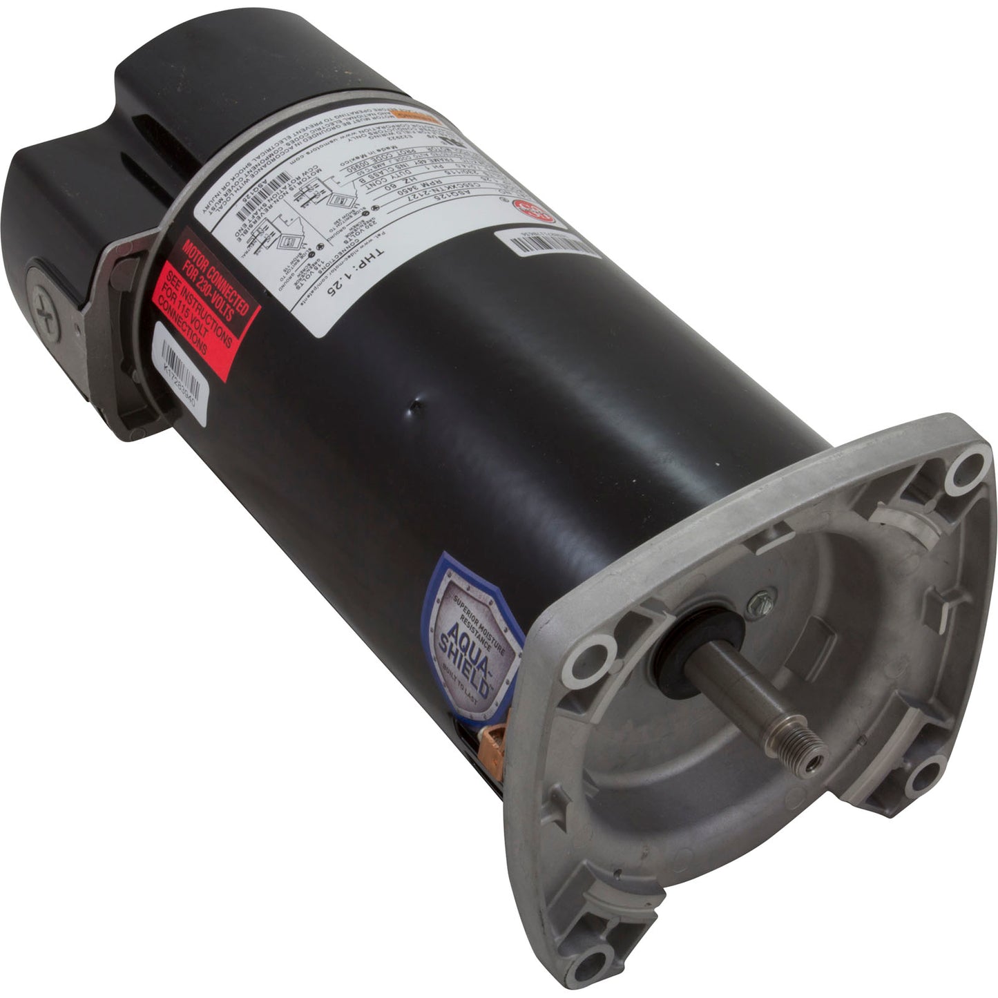 Motor, Nidec/US Motor, 1.0hp, 115/230v, 48Yfr, SQFL
