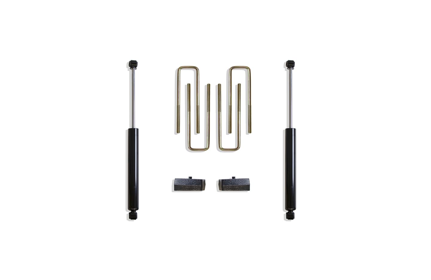 Maxtrac Suspension 905320 Body Lift Kit and Component (2In Blocks, U-Bolts, Maxtrac Shocks 2650Ll)