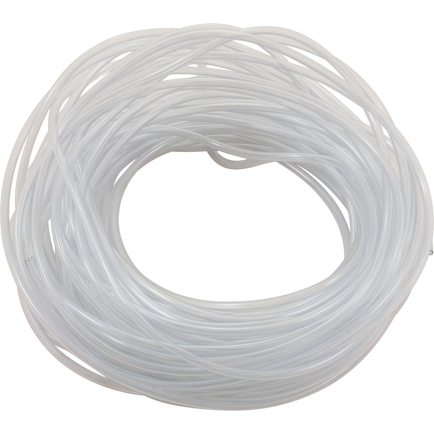 Tubing, Suction, Blue-White, 1/4"od, 100ft, Clear PVC