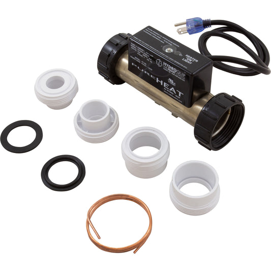 Heater, Bath, H-Q InLine, PH101-10UV,1.5" x 7",115v,1kW,VAC