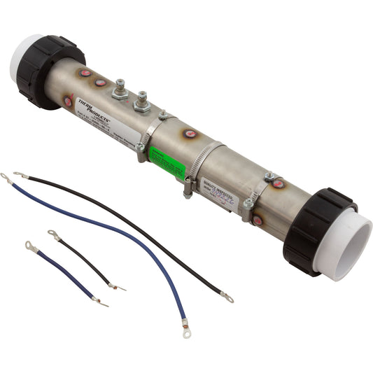 Heater, FloThru, HQ Universal Rite-Fit, 2" x 15",4.5kW, 230v