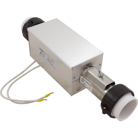 Heater, FloThru,CalSpa XL Repl,15"x2",230v ,5.5kW,w/Box,Gen