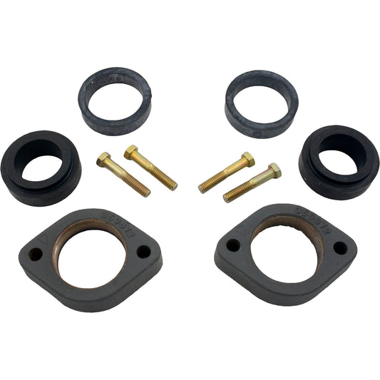 Flange Kit, Raypak 105A/105B/155A/185A/R185/207A, In/Out
