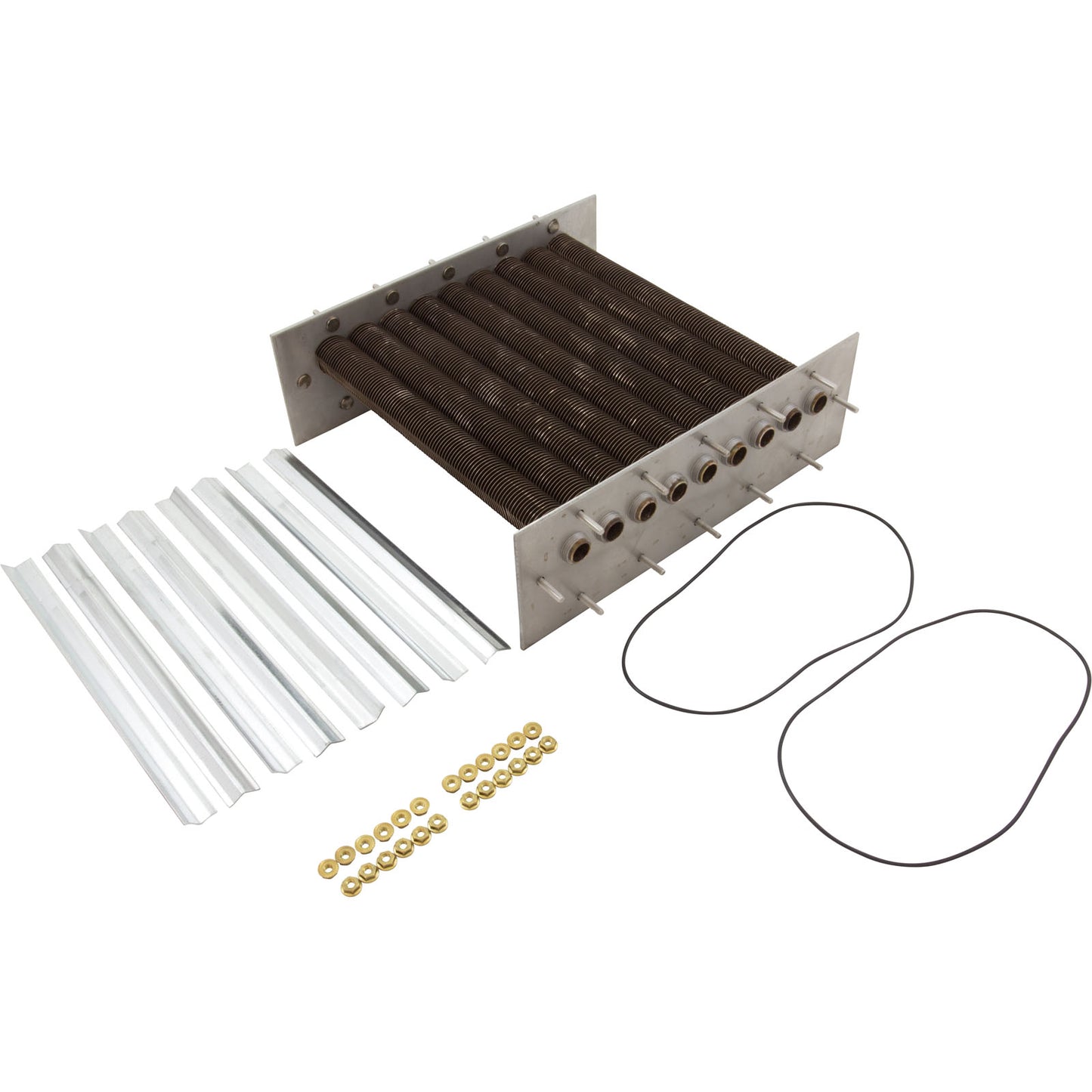 Tube Bundle, Raypak 206A/207A, CuNi/Polymer, Before 7/2013