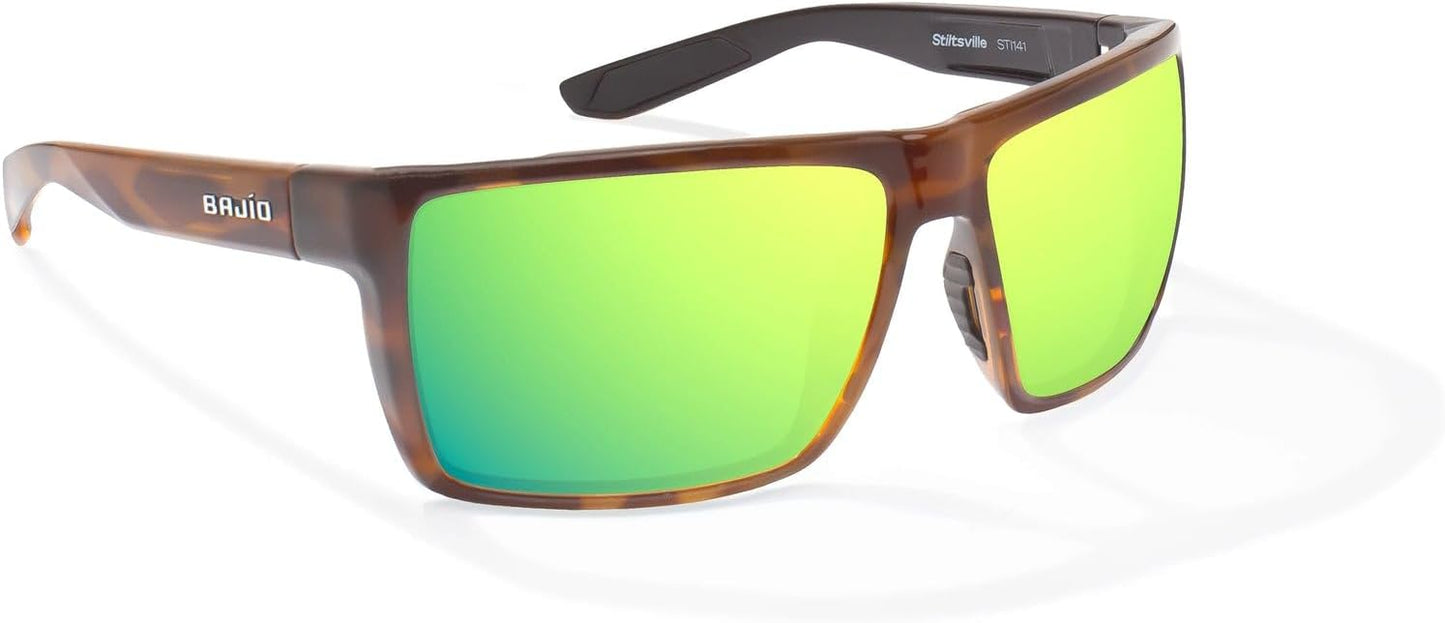 Bajío Stiltsville Polarized Sunglasses – Full-Wrap – XL Fit