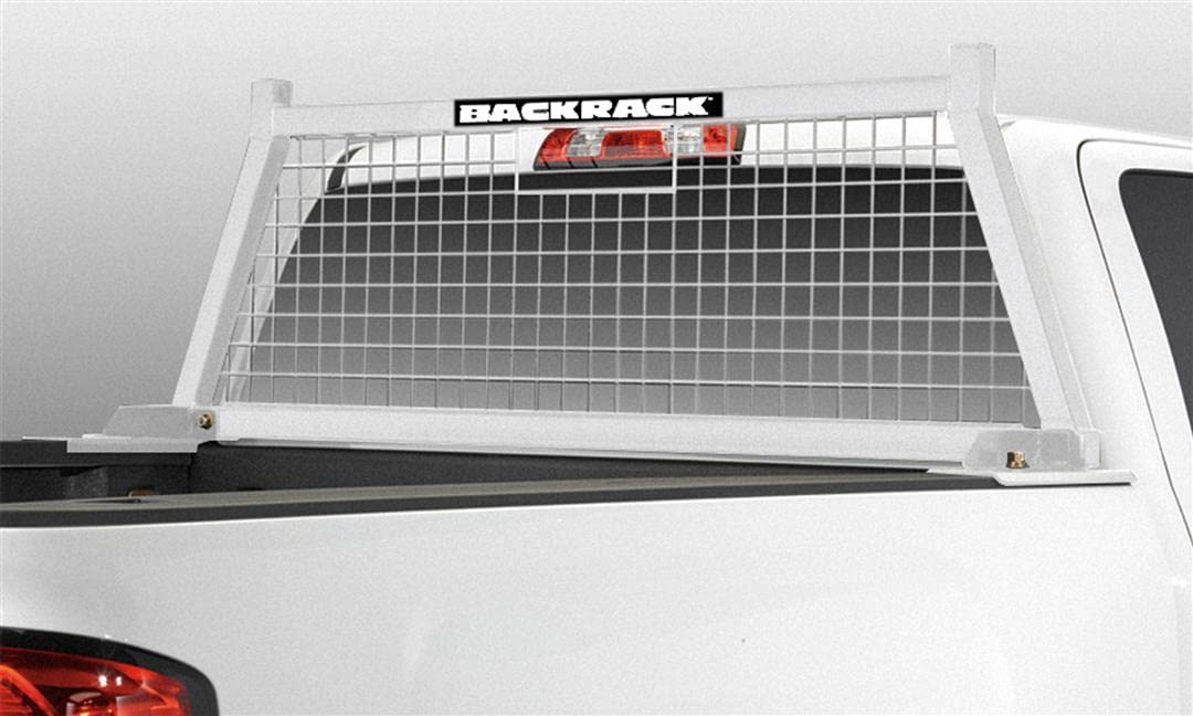 Backrack Utility Body Safety Rack White Frame Only 67.25 in X 20 in (hdw Kit Req) - 10570W