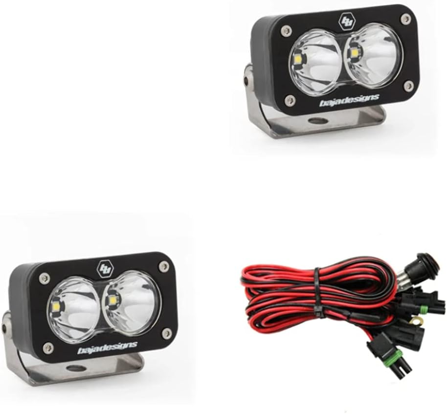 Baja Designs, 547806, LED Light, S2 Sport, Black, Work/Scene, Pair