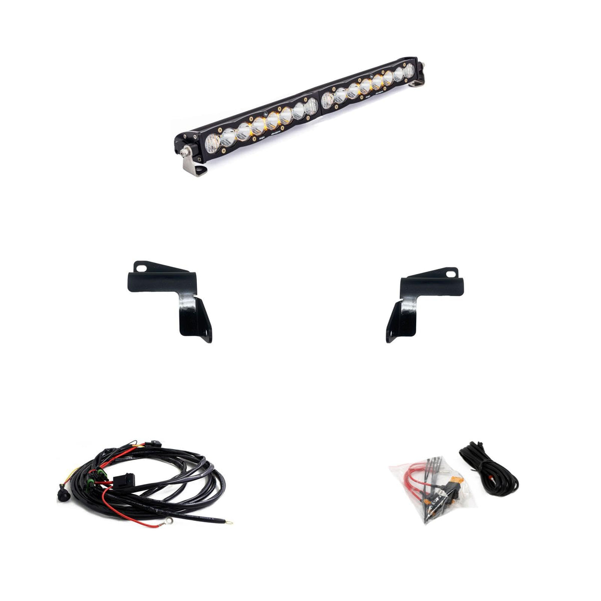 Baja Designs 2022 Sierra 2500HD/3500HDS8 20 Inch Bumper Kit DRIVING/COMBO/CLEAR - 447872
