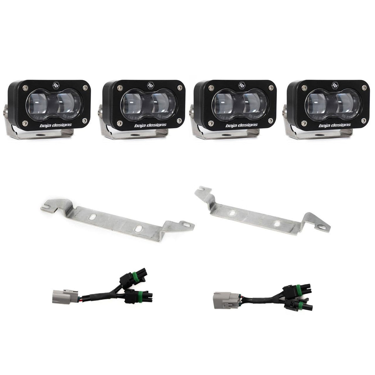 Baja Designs 25C 4RUNNER S2 Sport OEM Fog Light Replacement Kit Trd PRO/TRAILHUNTER (clear) - 44-8284
