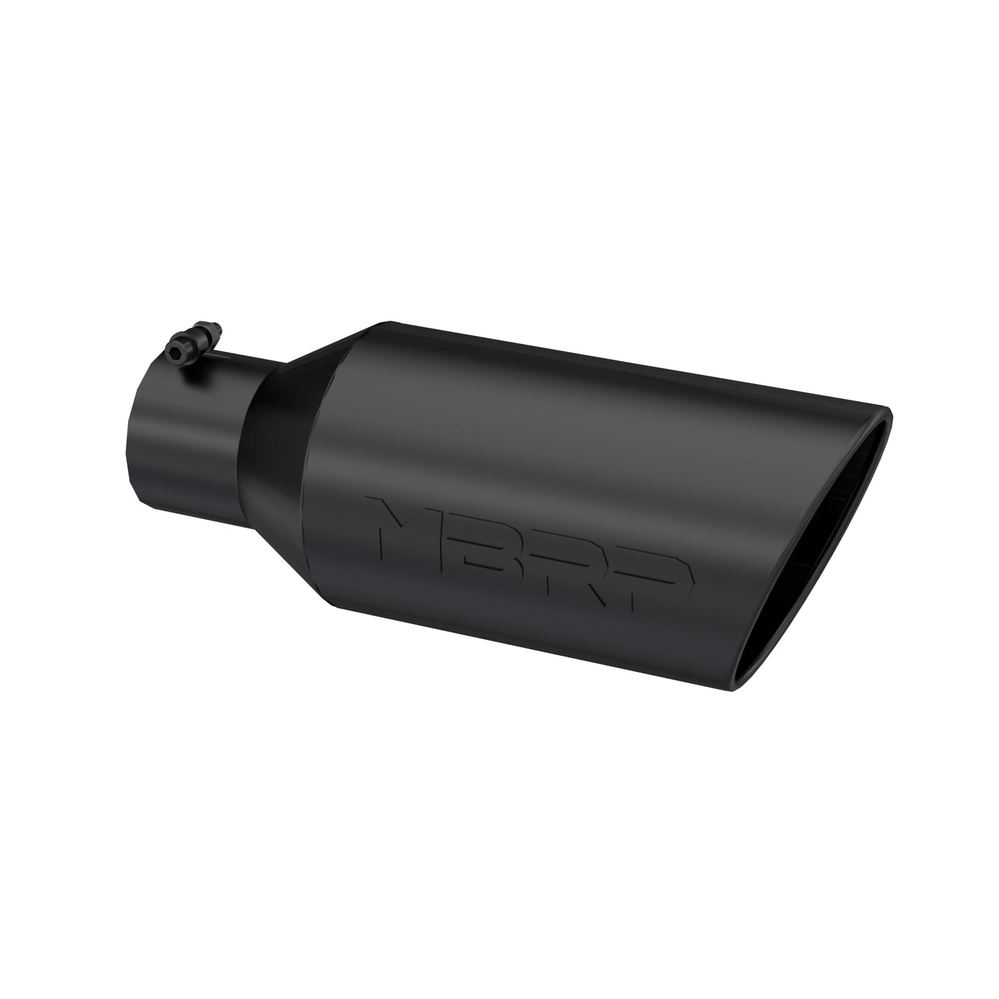 MBRP T5126BLK 7" O.D. Exhaust Tip (Rolled End, 4" Inlet, 18" Long)