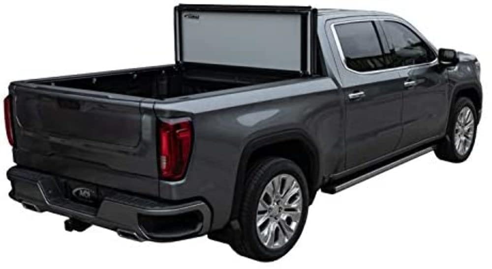 Access Bed Covers 19C SILVERADO/SIERRA 1500 5.8 ft Box Black Urethane Single Rail Stance Hard Cove - G3020079