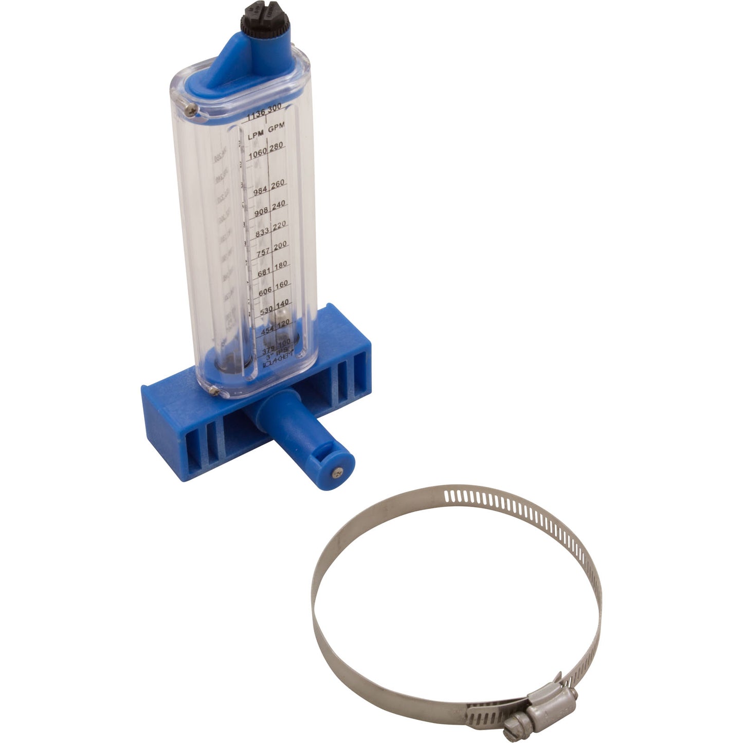 Flow Meter, 3" PVC, Vertical Mount 80-300GPM/303-1136LPM