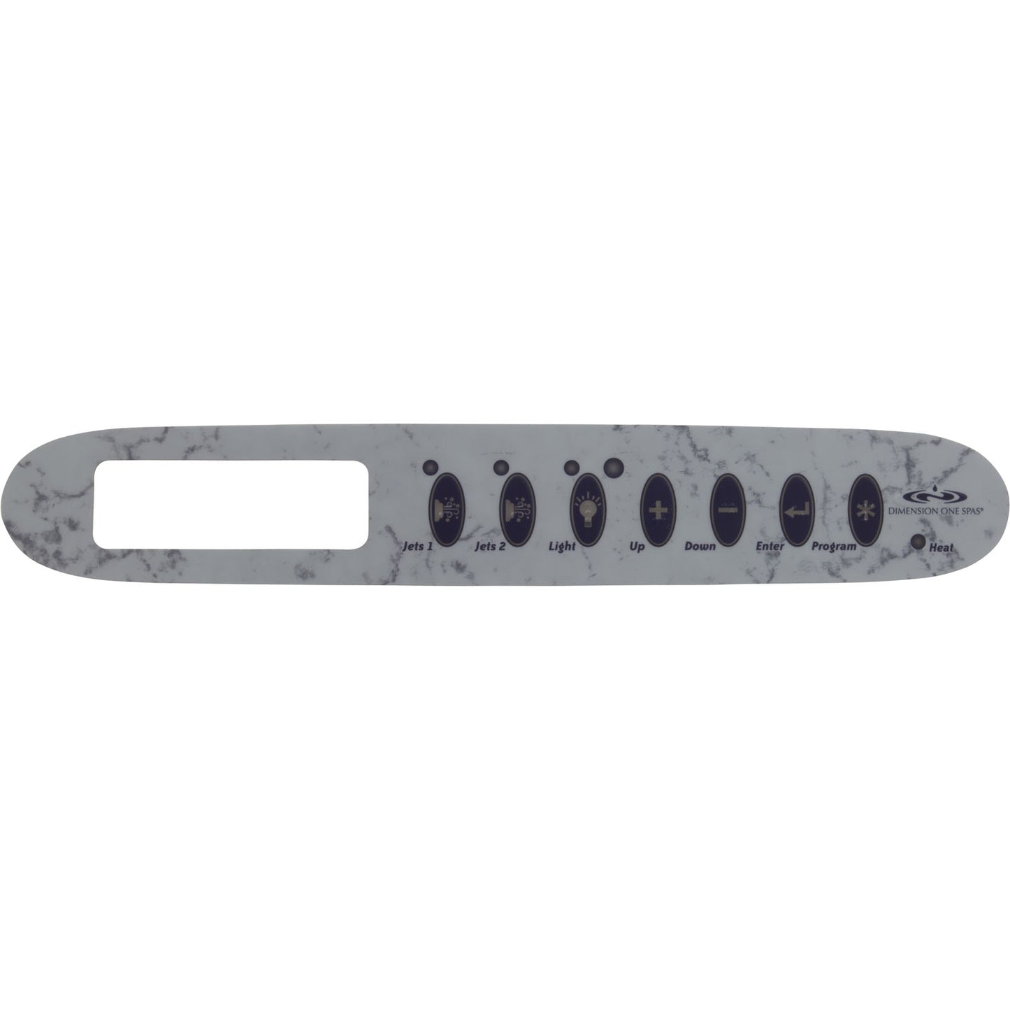 Overlay, Dimension One, Tsc-24, 7 Button, Marble