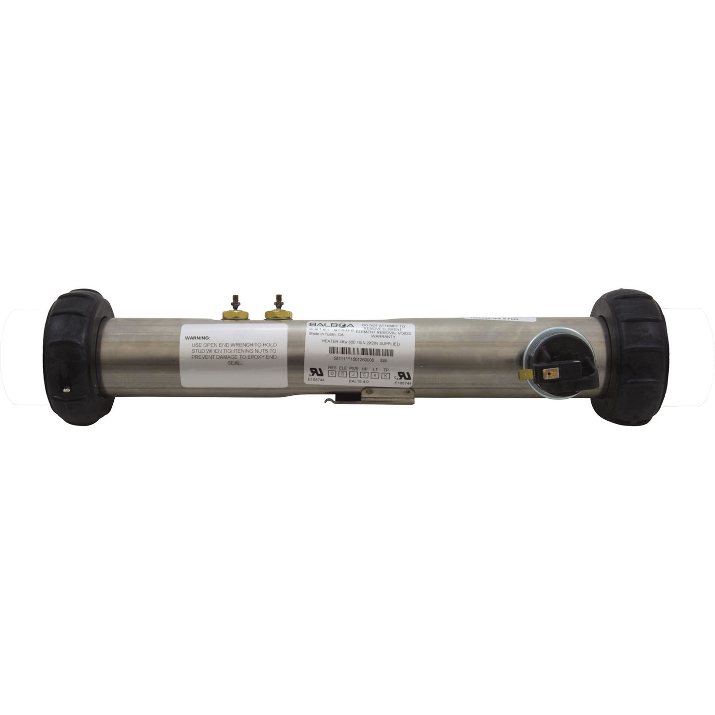 Heater 4Kw 800 15In 2X2In Supplied
