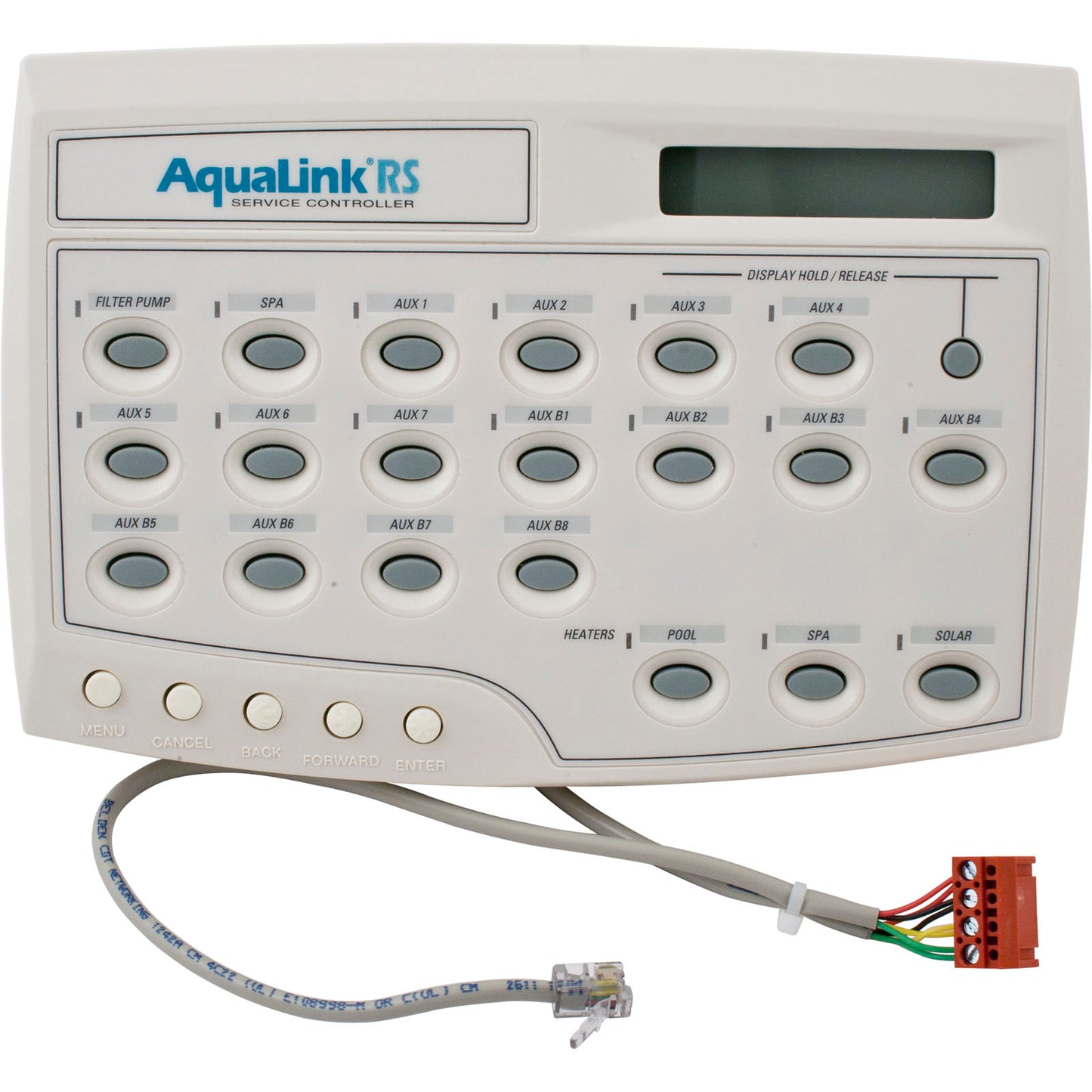 Service Control, Zod Jandy AquaLink All Button RS16,w/Cable