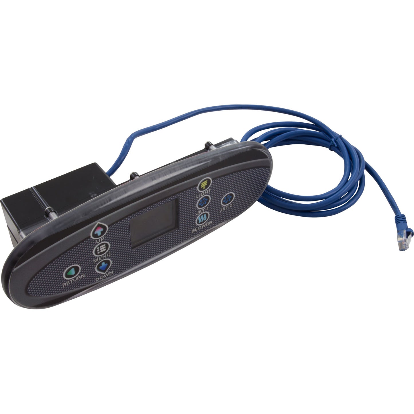 Topside, Waterway NEO 2100, Pump 1, Pump 2, Blower, Light