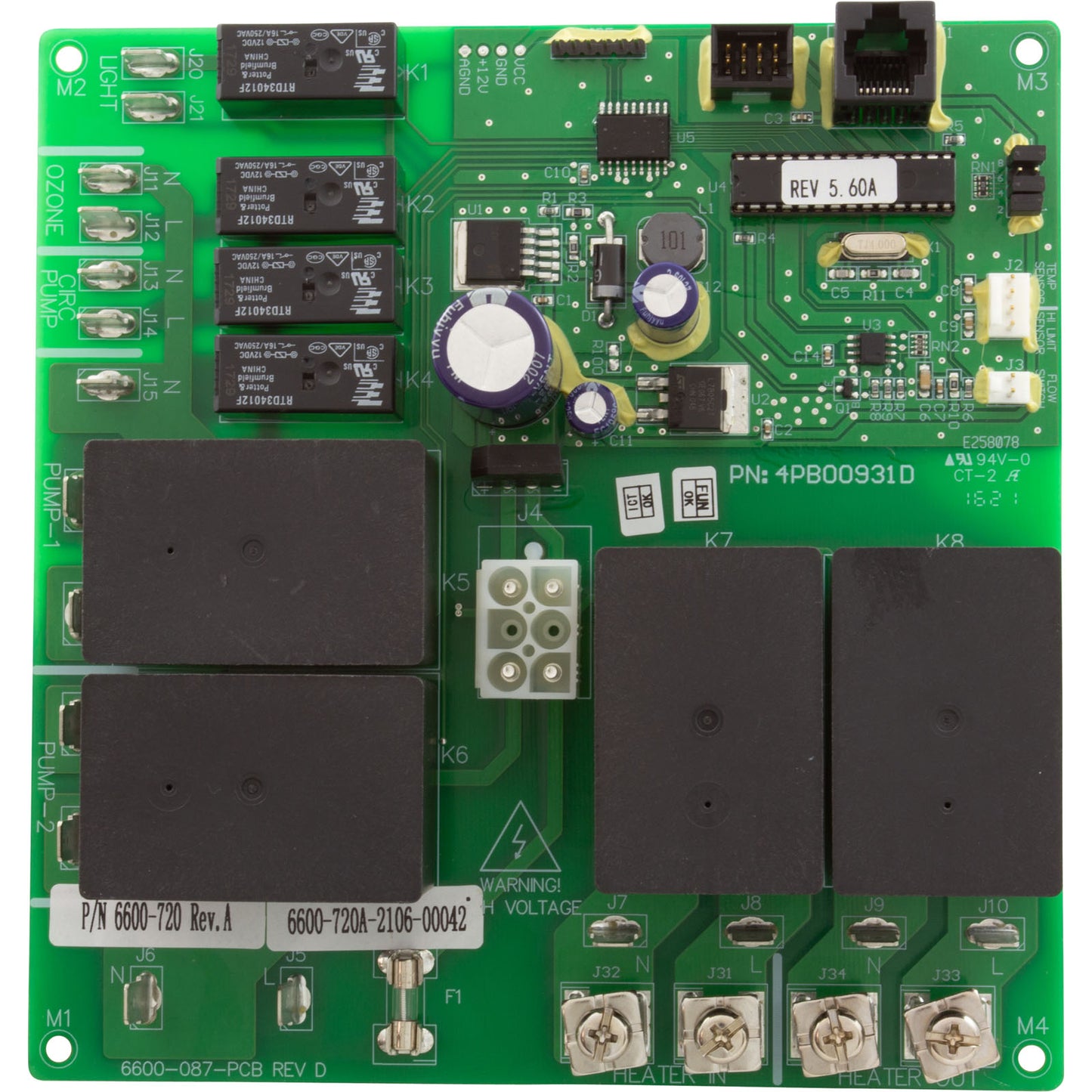 PCB, Sundance LED No Circ 2012