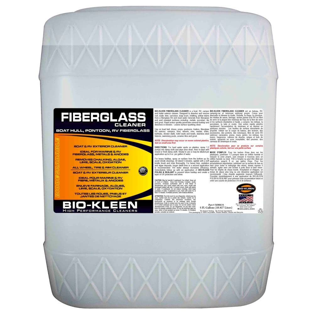 Bio-Kleen Biokleen Fiberglass Cleaner 5 Gal - M00615