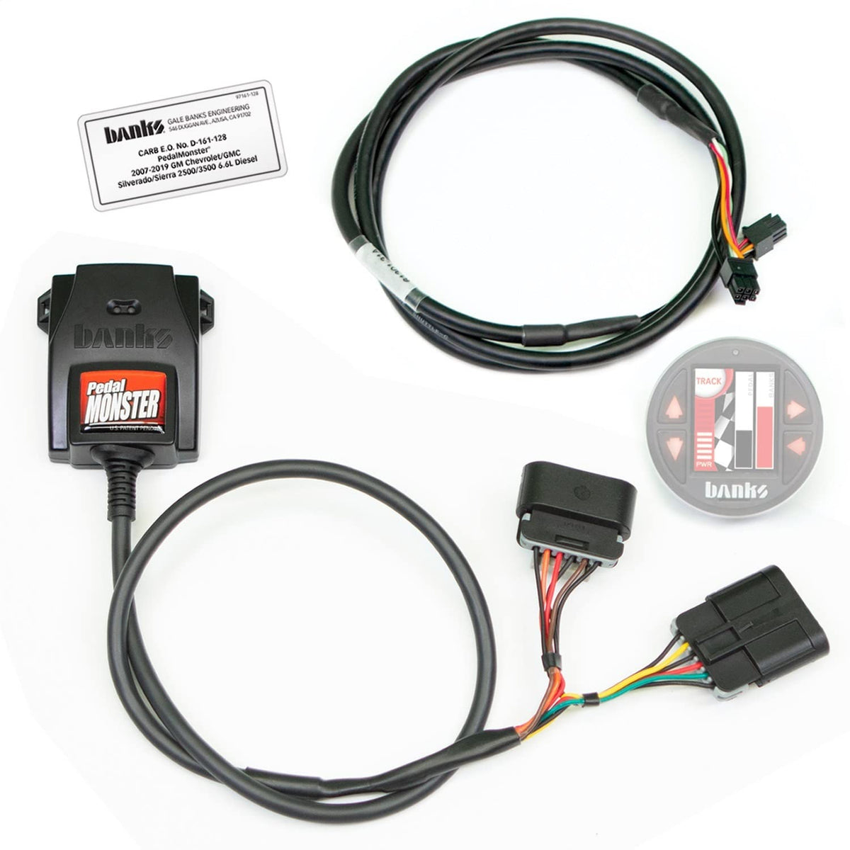 Banks Engineering Pedal Monster Kit Aptiv Gt 150 6WAY for Use with Idash 1.8 Carb - 64321-C