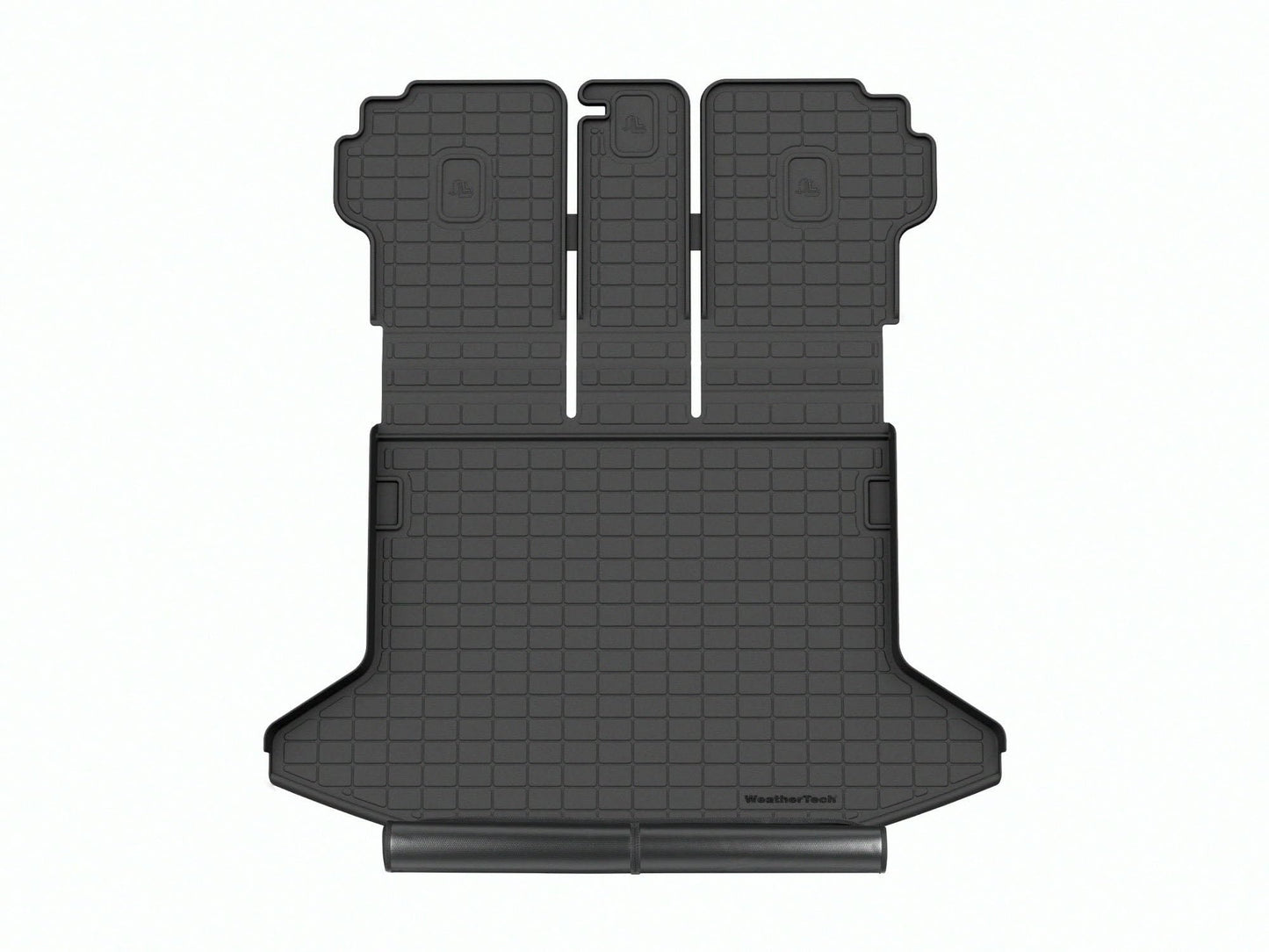 WeatherTech SeatBack Cargo Liner HP for Mazda CX-5, Behind 2nd Row w/Bumper Protector (401504IMSK), Black