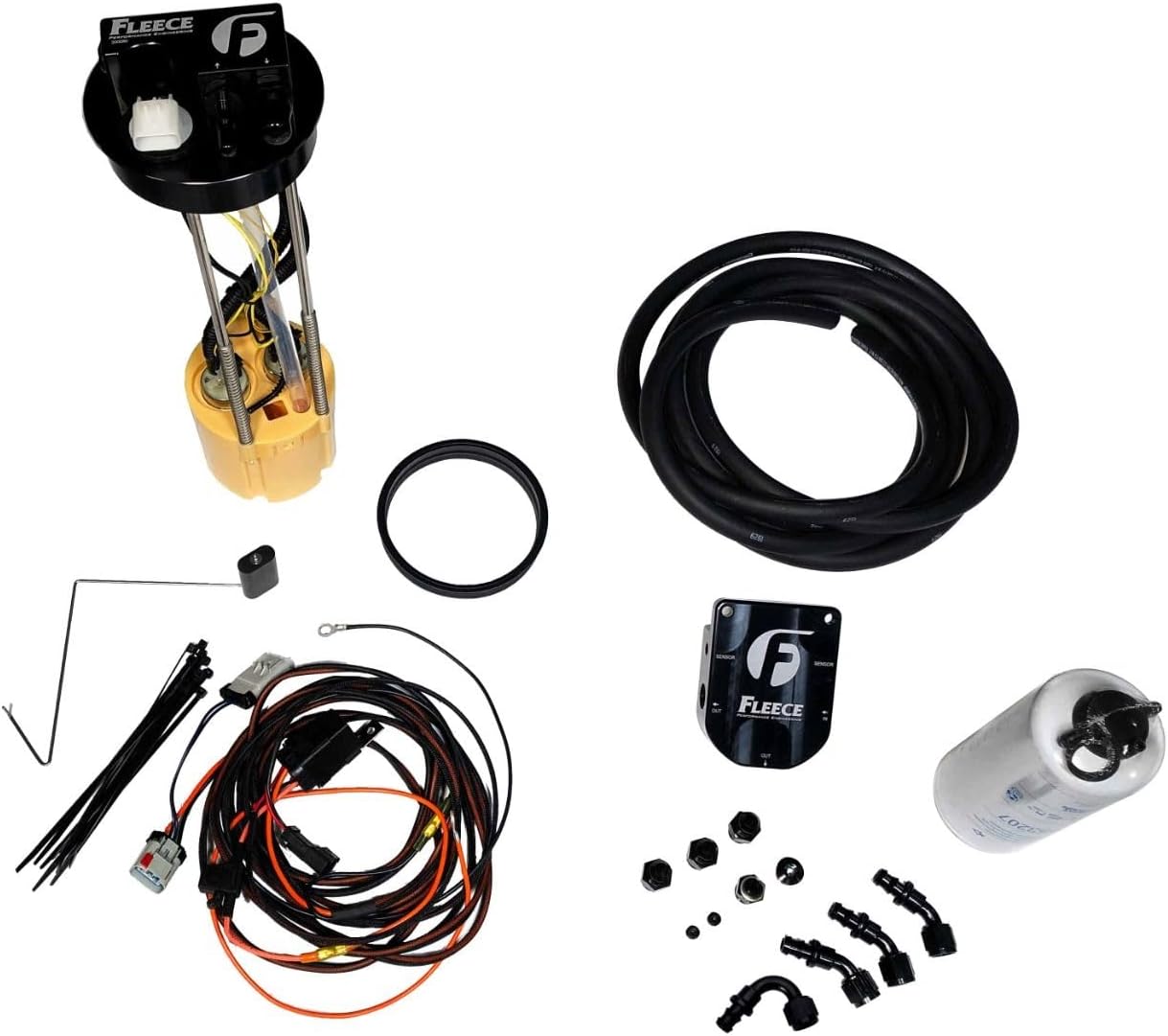 Fleece Performance FPE-34754 Fuel System Upgrade Kit with PowerFlo Lift Pump for 98.5-2002 Dodge Cummins