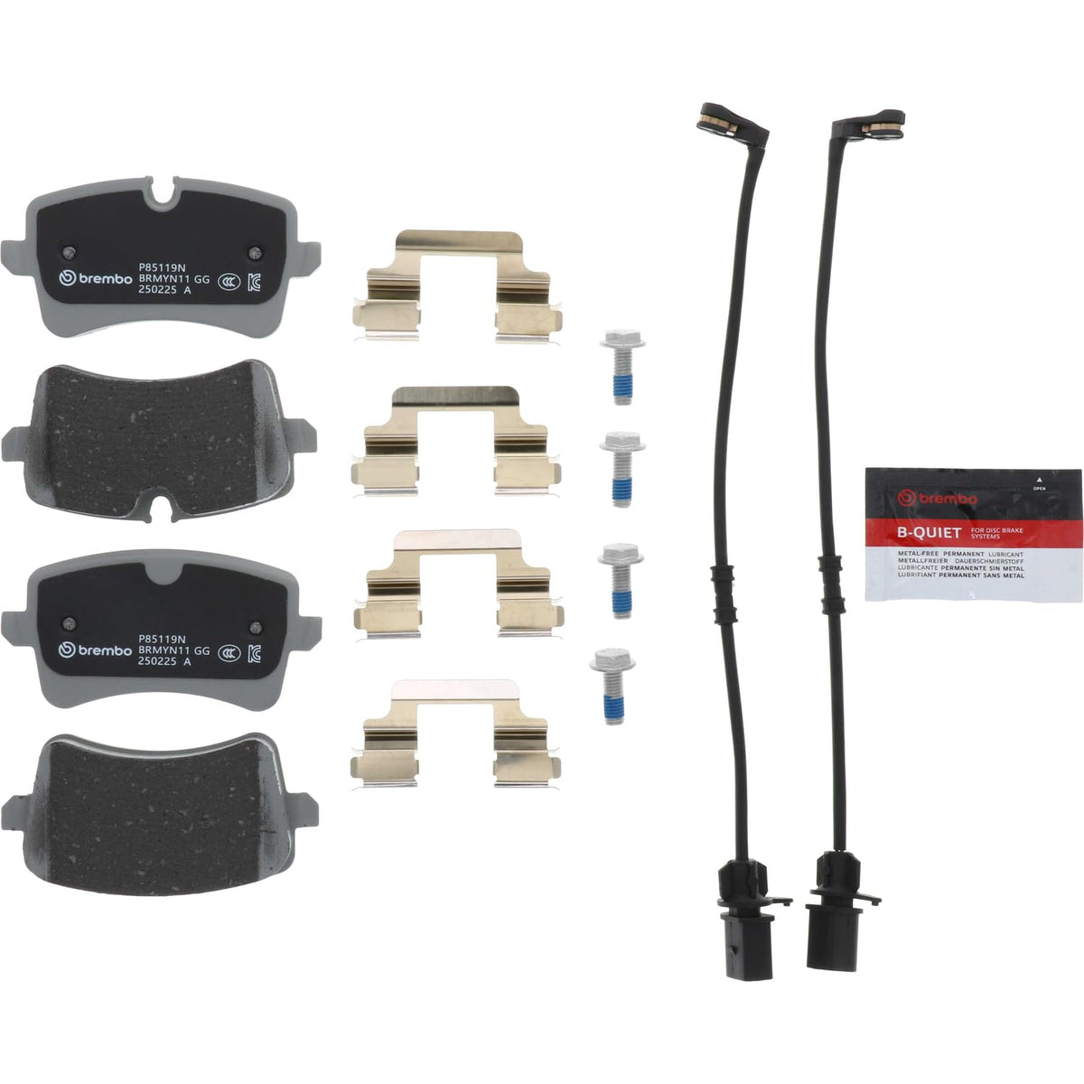 Brembo Audi A6 20162018 A6 Quattro 20142018 A7 Quattro 20142018 Disc Brake Pad Se - P85119N
