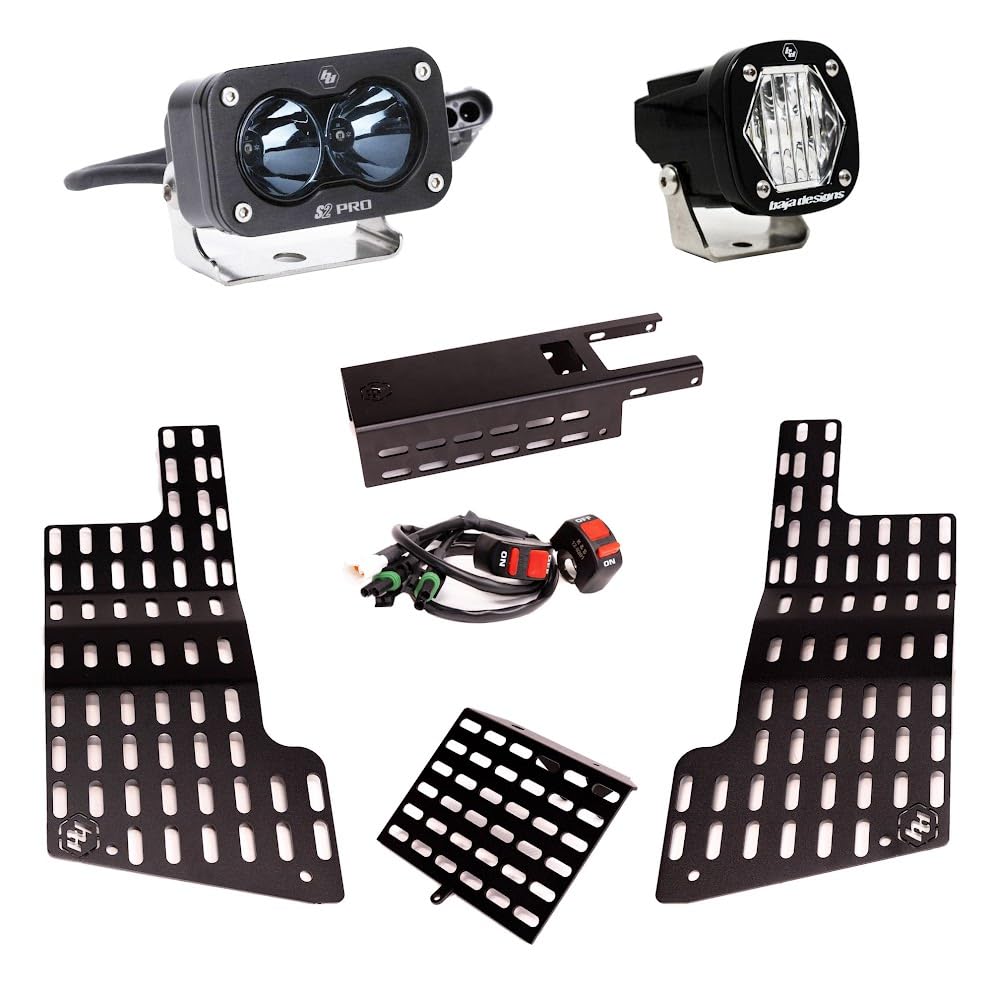 Baja Designs Surron S2 Pro IR/S1 White Headlight Kit Multi PATTERN/850NM/CLEAR - 448260