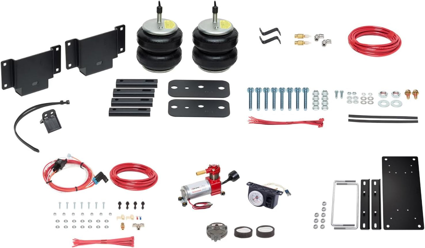 Firestone Airide 2871 All-In-One Analog Rear Air Spring Kit fits 2007-2021 Tundra | Load Leveling Design | Up to 5,000 lbs Load Capacity | 5-100 PSI | Easy Installation