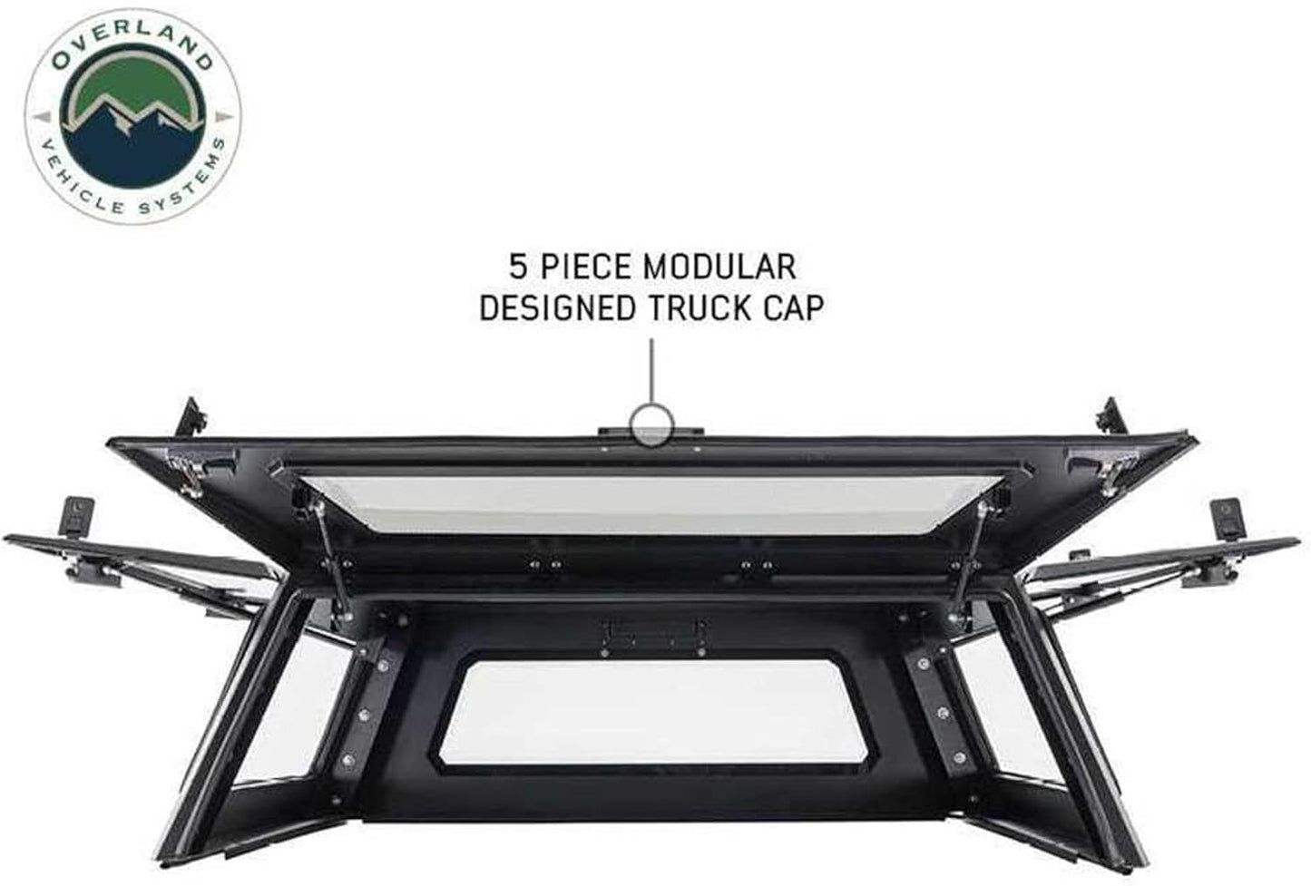 Overland Vehicle Systems - Expedition - Truck Cap Box 1, Front and Rear Pannels
