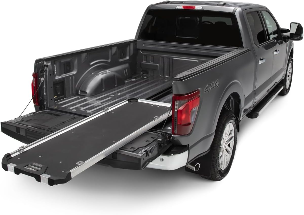 CargoGlide Truck Bed Slide – 600 lb Capacity, 75% Extension – Heavy-Duty Pickup Cargo Slide for Easy Bed Access – Compatible with CargoGlide 600/75% / 24" W / 63" L
