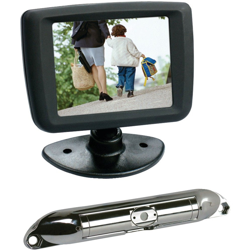 Boyo Vtc431R Bar Type License Plate Camera Package