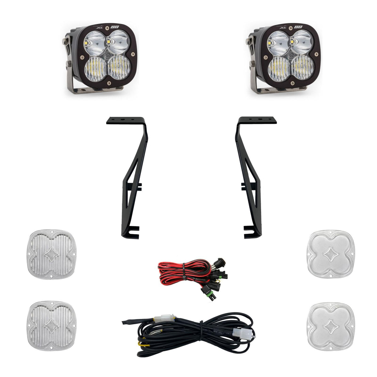 Baja Designs 2123 F150 Raptor XL80 A-Pillar Kit DRIVING/COMBO/CLEAR - 448060