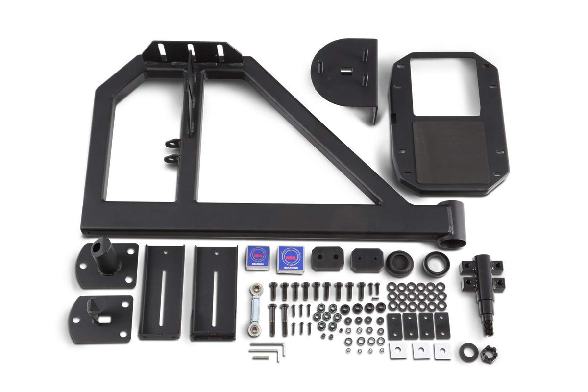 Body Armor 4x4 1921 Wrangler Tire Carrier Single Action(fits JL2965 Bumper) - 5298