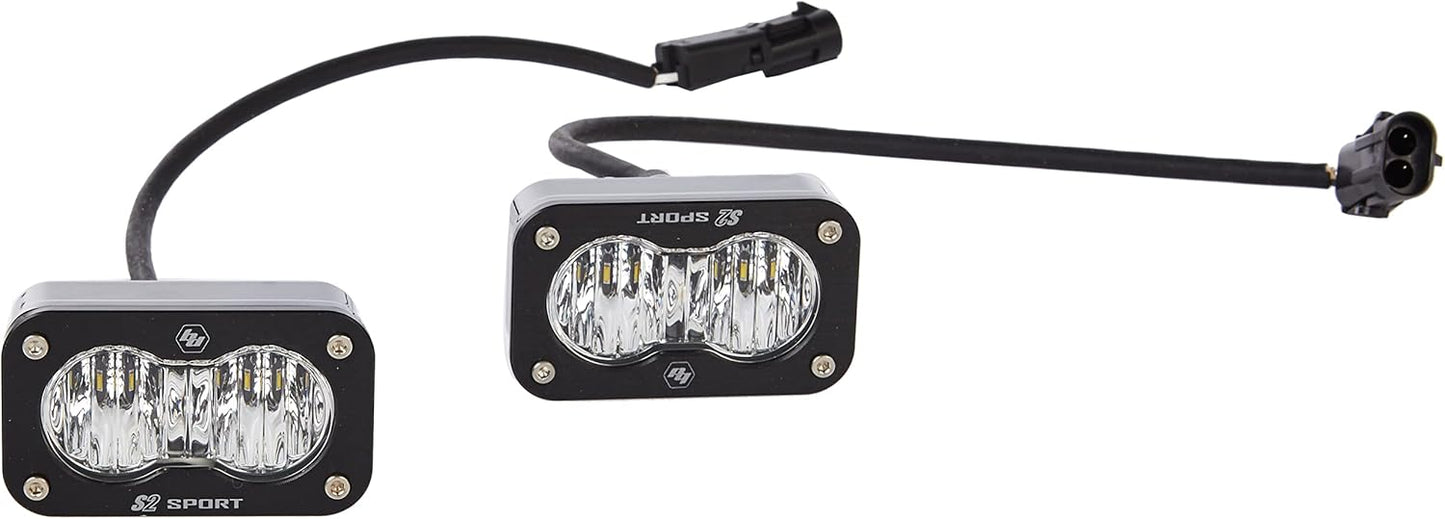Baja Designs, 547805, LED Light, S2 Sport, Black, Wide Cornering, Pair
